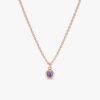 Tanzanite Charm Necklace - Image 4
