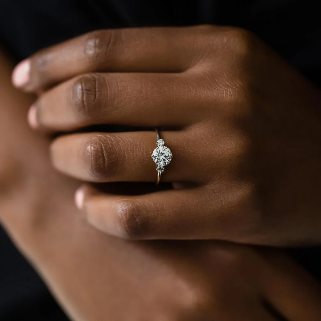 Tempo Ring, 1ct. Round Cut Diamond Ring