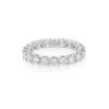 925 Sterling Silver Diamond Eternity Band