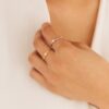 Minimalist Heart Ring - Image 2