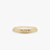 Thin Diamond Dome Ring