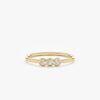 Triple Bezel Diamond Ring
