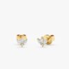 Triple Marquise Diamond Studs