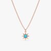 Turquoise Sun Necklace - Image 4