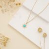 Turquoise Sun Necklace - Image 6