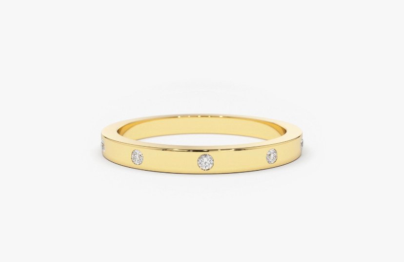 Wedding Bands 925 Sterling Silver Diamond