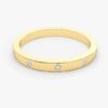 925 sterling silver ring with a refined gold-plated finish