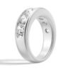 925 Sterling Silver 1.5CT. Cushion Shaped Diamond Bridal Set Men Wedding Band - Image 27