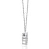 925 Sterling Silver 1CT. Eternal Heart Diamond Necklace - Image 2