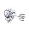 Sterling silver earrings designed for select birthstone options