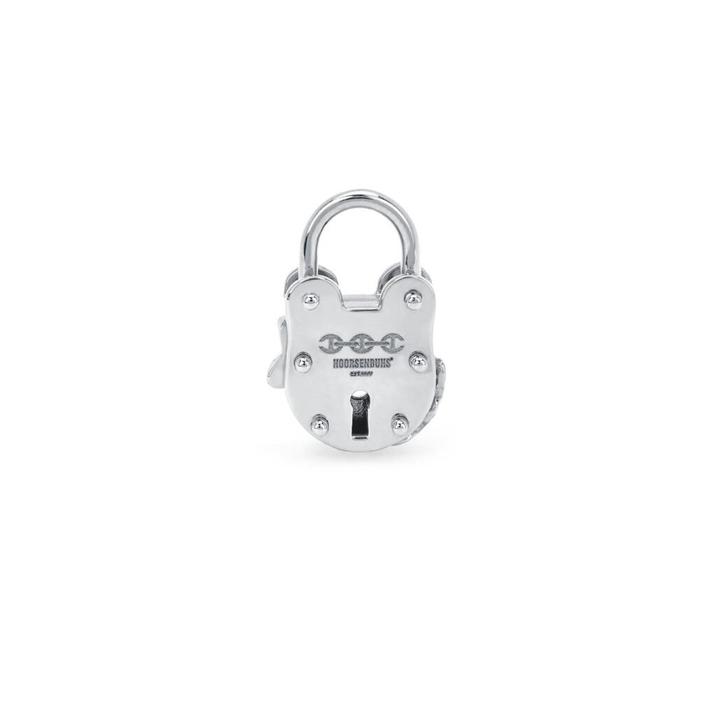 925 Sterling Silver 25MM Lock Ring