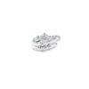 925 sterling silver lock ring with a clean, minimal profile