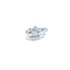 Open-and-close ring with a distinctive lock shape