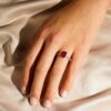 925 Sterling Silver 2CT. Petite Trellis Ruby Ring - Image 8
