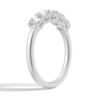 925 Sterling Silver 3.75MM 5 Stone Shared Prong Diamond Anniversary Band - Image 4