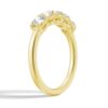 925 Sterling Silver 3.75MM 5 Stone Shared Prong Diamond Anniversary Band - Image 7