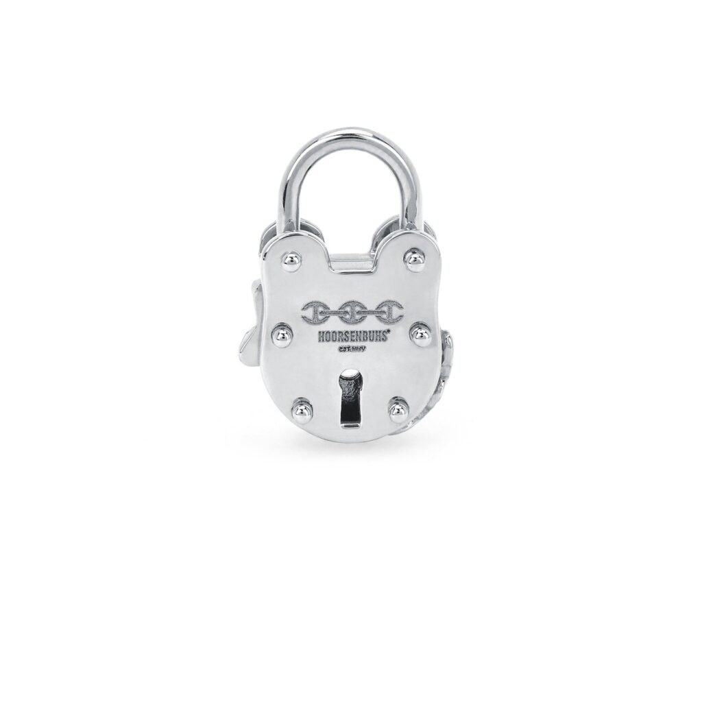 925 Sterling Silver 30MM Lock Ring