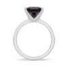 925 Sterling Silver 3CT. Princess Cut Alexandrite Diamond Engagement Ring Split Band - Image 4