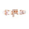 Liami Bebe ring with personalised initial option