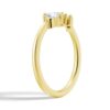 925 Sterling Silver 5 Stone Marquise Moissnite Anniversary Diamond Wedding Band - Image 10