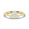 925 Sterling Silver 5 Stone Marquise Moissnite Anniversary Diamond Wedding Band - Image 2