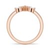 925 Sterling Silver 5 Stone Marquise Moissnite Anniversary Diamond Wedding Band - Image 9