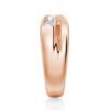 5mm wedding band with channel-set stone detailing