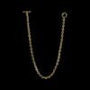 925 Sterling Silver open link necklace with 5MM links