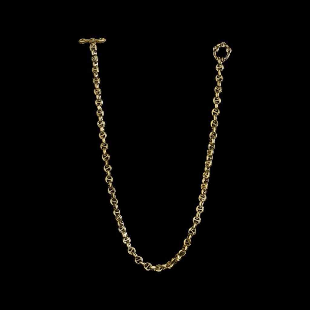 925 Sterling Silver 5MM Open Link Necklace 16