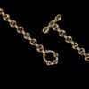 925 Sterling Silver open link necklace in a 16-inch length
