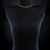 925 Sterling Silver necklace featuring thick gold plating
