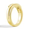 925 Sterling Silver 6.5MM Diamond Men Wedding Band - Image 7