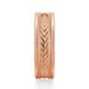 925 Sterling Silver 6MM Arrow Pattern Minimalist Men Wedding Band - Image 12