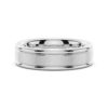 925 Sterling Silver 6MM Brushed Finish Men Wedding Band