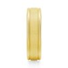 925 Sterling Silver 6MM Brushed Finish Men Wedding Band - Image 11