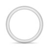 925 Sterling Silver 6MM Minimalist Two Tone Men Wedding Band - Image 6