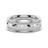 925 Sterling Silver 7MM Twisted Rope Men Wedding Band