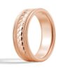 925 Sterling Silver 7MM Twisted Rope Men Wedding Band - Image 10