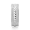 925 Sterling Silver 7MM Twisted Rope Men Wedding Band - Image 5