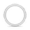 925 Sterling Silver 7MM Two Tone Hammered Men Wedding Band - Image 12