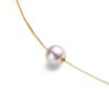 925 Sterling Silver 8MM Classic Freshwater Cultured Pearl Pendant - Image 3