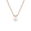 925 Sterling Silver 8MM Freshwater Cultured Pearl Pendant - Image 3