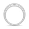 925 Sterling Silver 9MM Diamond Men Wedding Band - Image 6