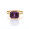 925 Sterling Silver Amethyst Ring