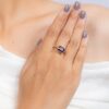925 Sterling Silver Amethyst Ring - Image 2