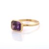 925 Sterling Silver Amethyst Ring - Image 4