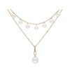 925 Sterling Silver Amulette Pearl Necklace - Image 3