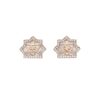 925 Sterling Silver Andalus Pearl Diamond Earrings