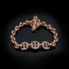 925 sterling silver bracelet with pavé-set premium CZ diamond detailing
