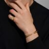 925 Sterling Silver Arc Bangle - Image 2